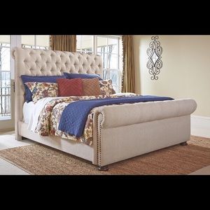 Cal King Upholstered Bedroom